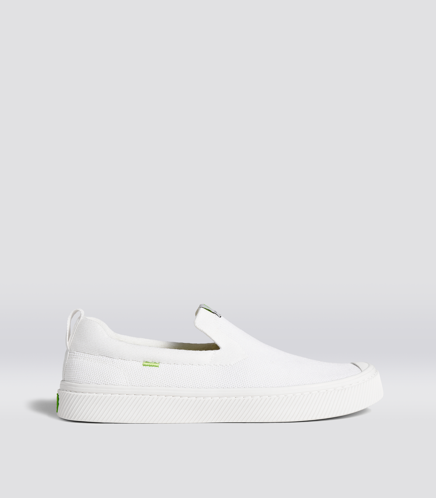 IBI SLIP-ON White Knit Sneaker Women