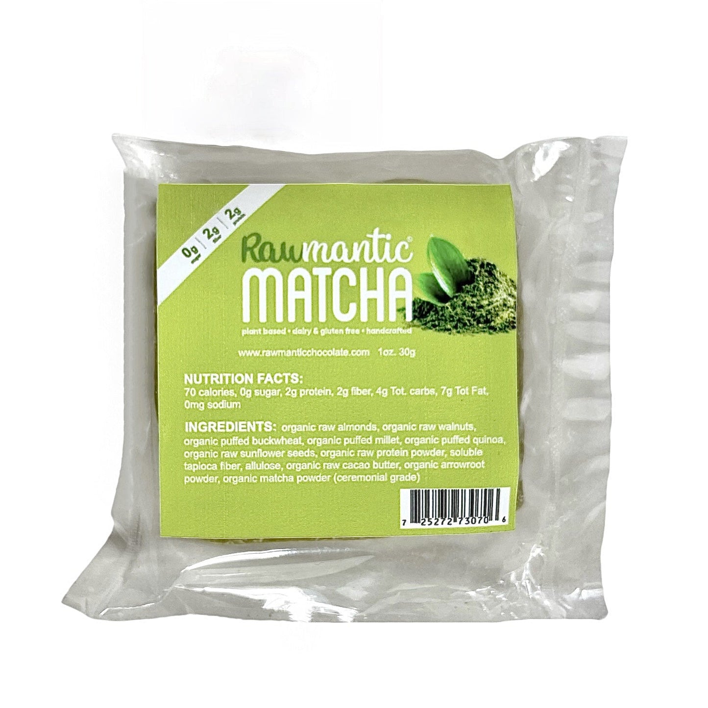 Matcha Mini Vegan Protein Bar. Pack of 20 - Vegan America