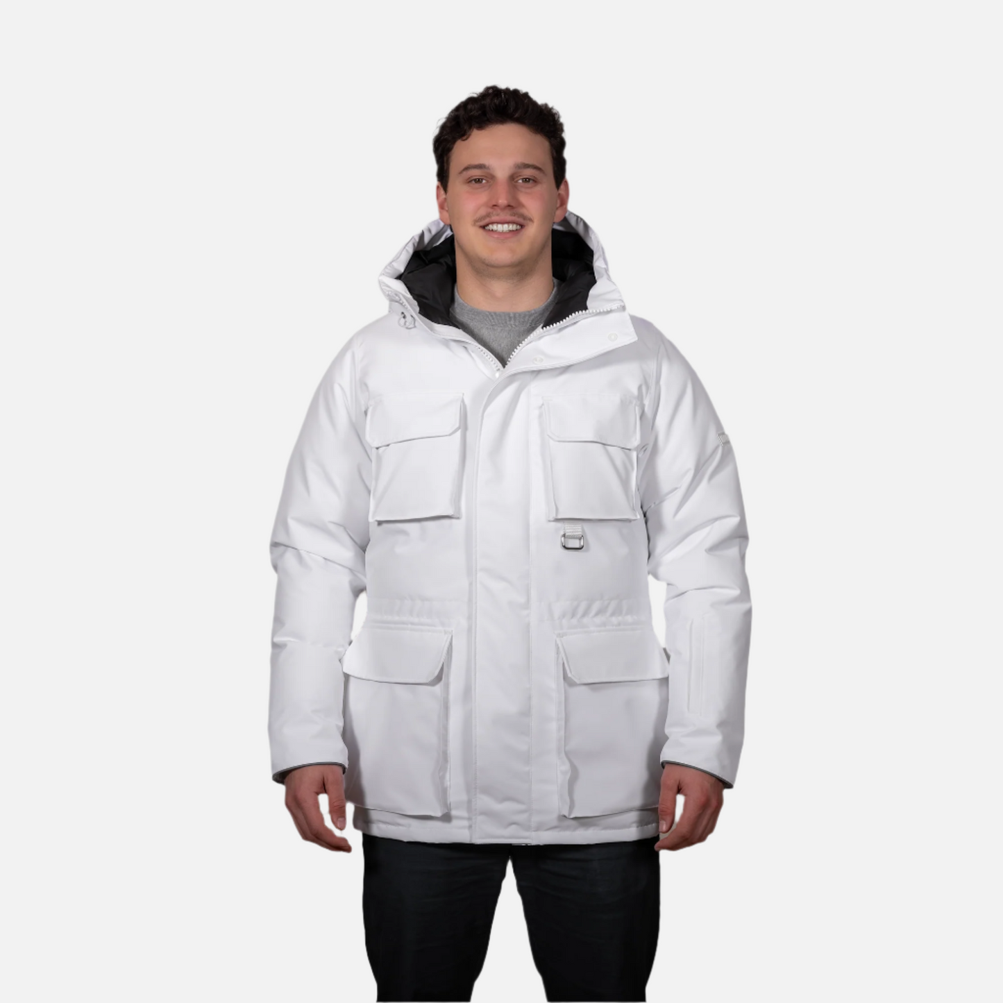 Bryan Adams Design (BAD) Elk Parka White