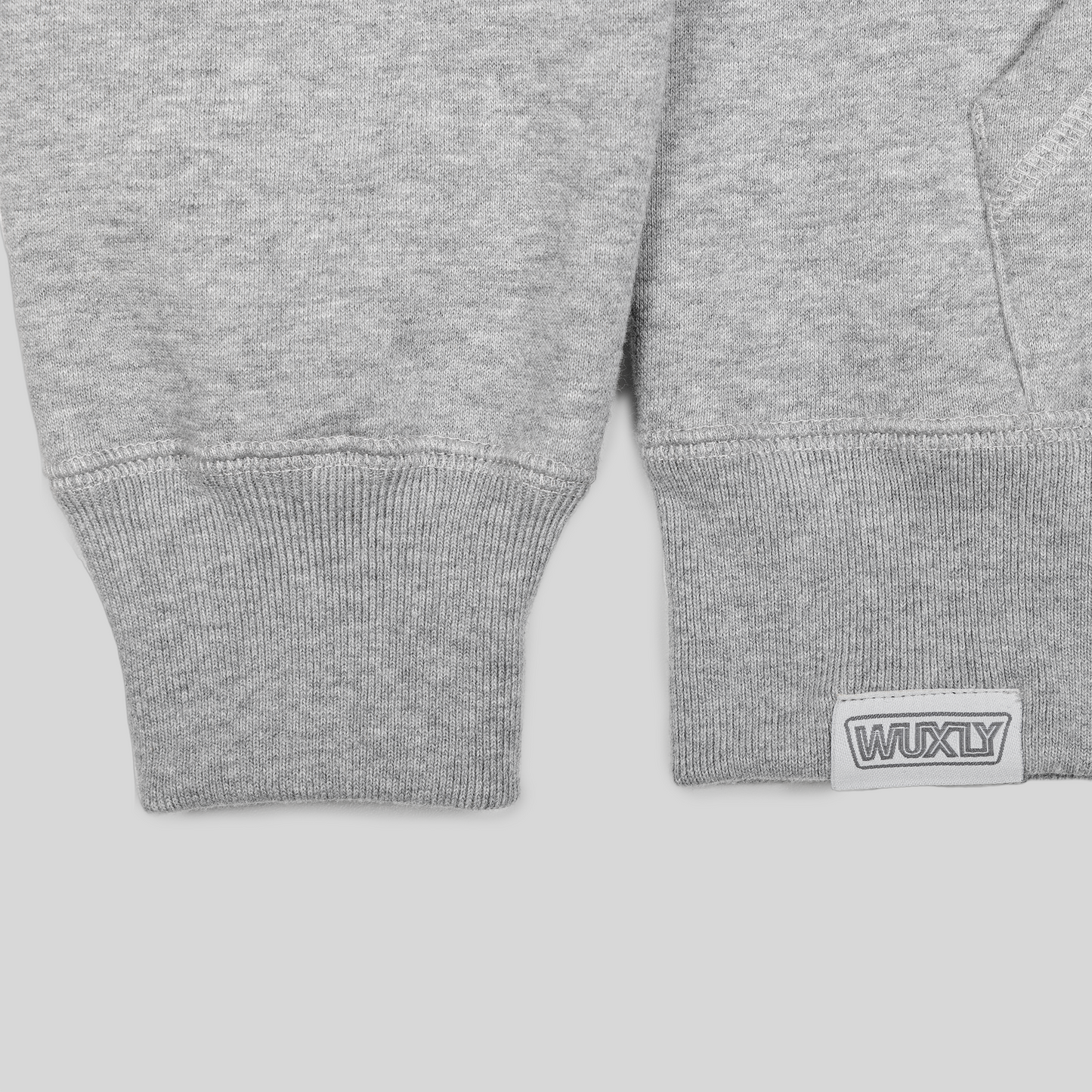 Raccoon Grey Melange Hoodie