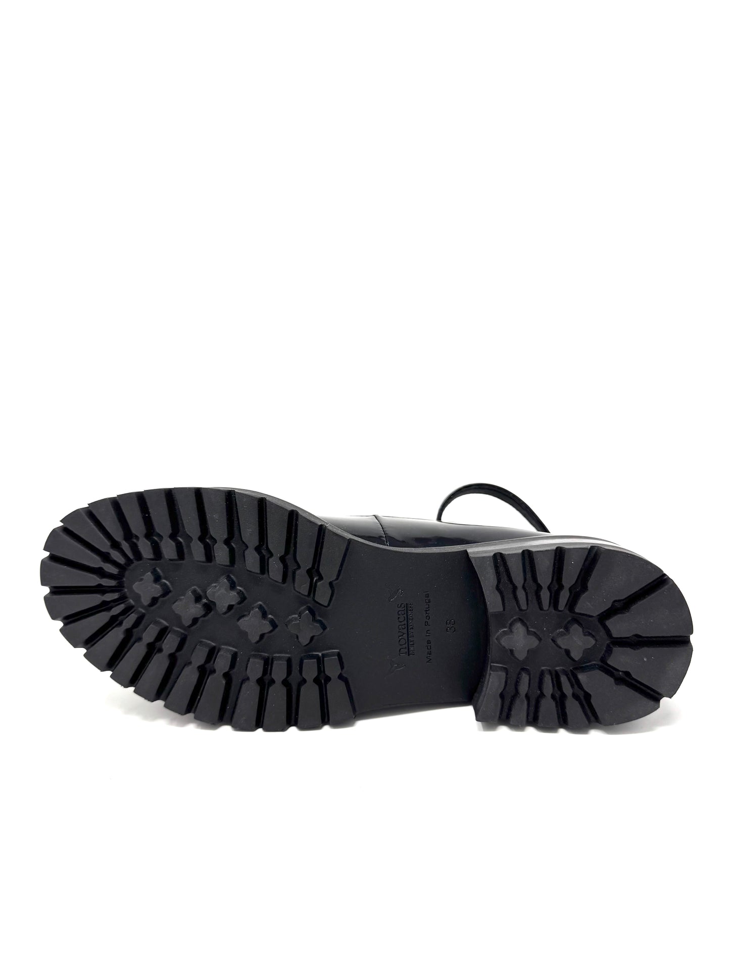Lexie Mary Jane in Black Patent from Novacas