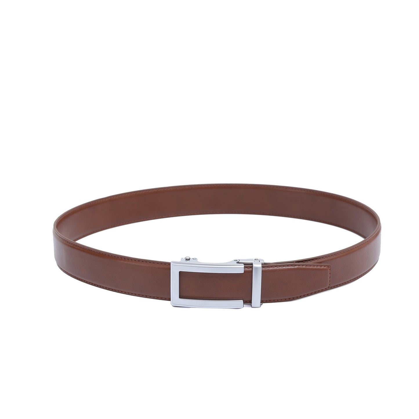 Auto 1 Vegan Belt - Silver Buckle - Vegan America