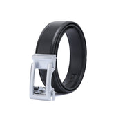 Auto 1 Belt - Silver Buckle (Brown - all sizes, Black only up to size 34) - Vegan America