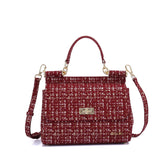 Lady Bag 3 - Printed Royal Red - Vegan America