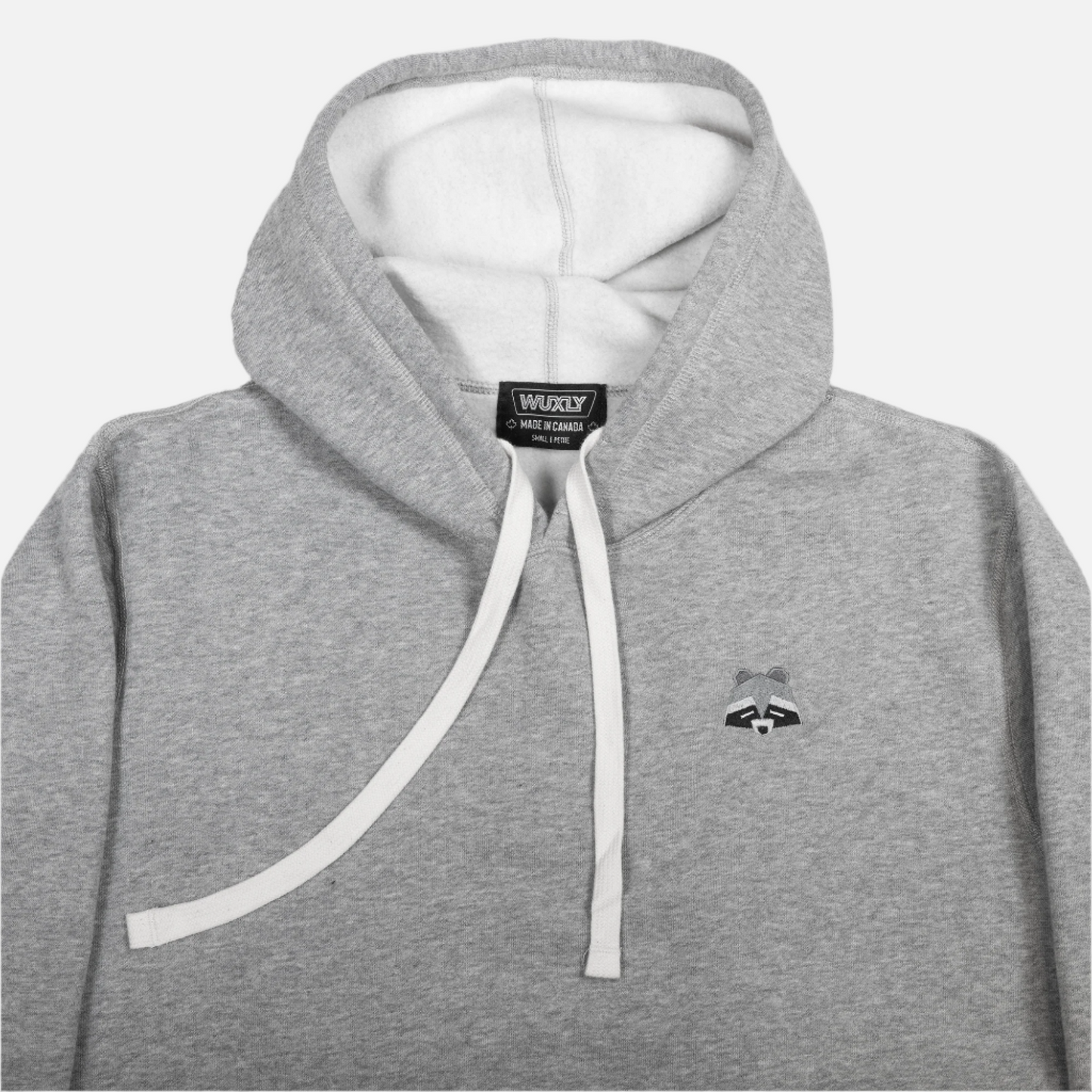 Raccoon Grey Melange Hoodie