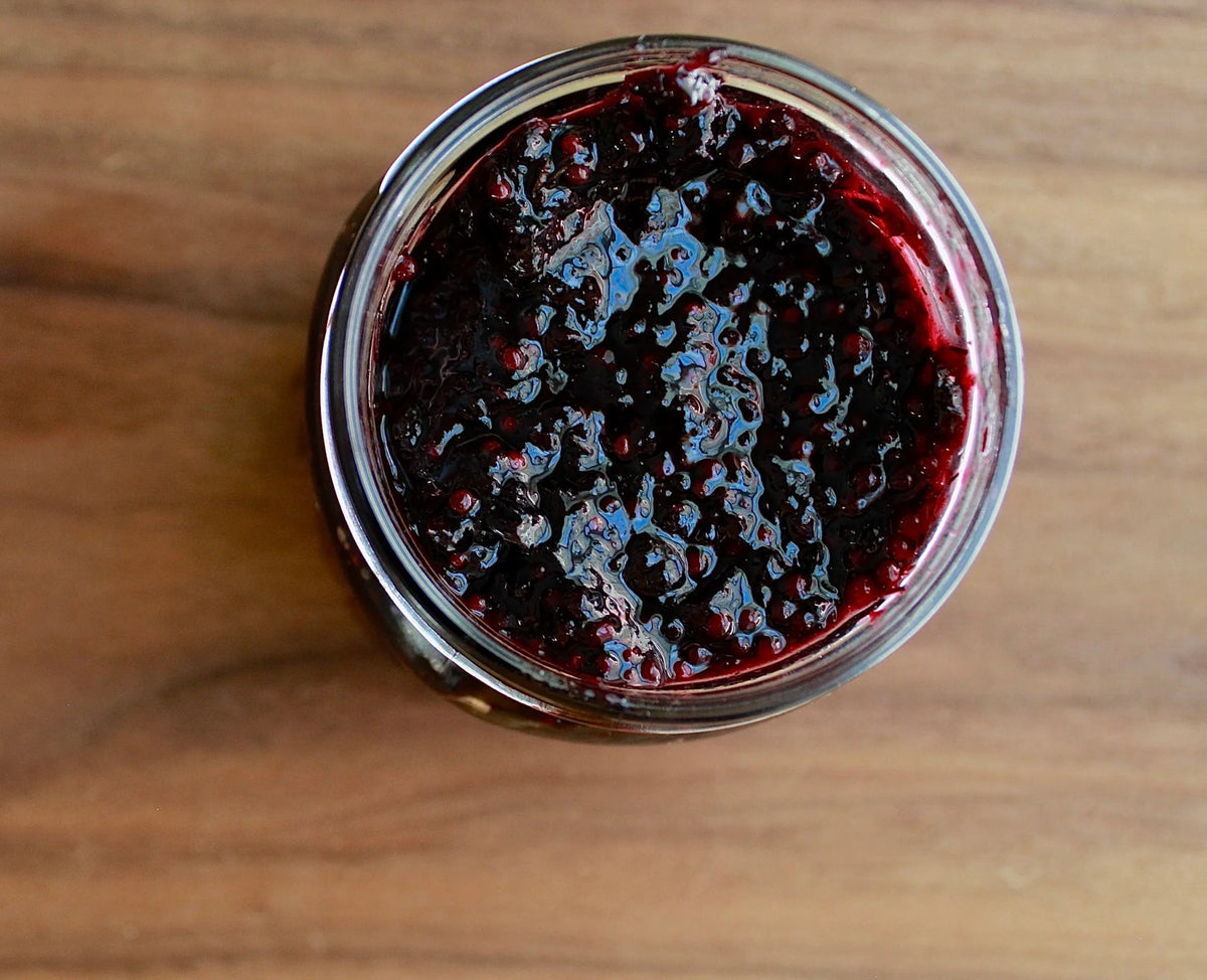 Wild Blueberry Mostarda - Vegan America