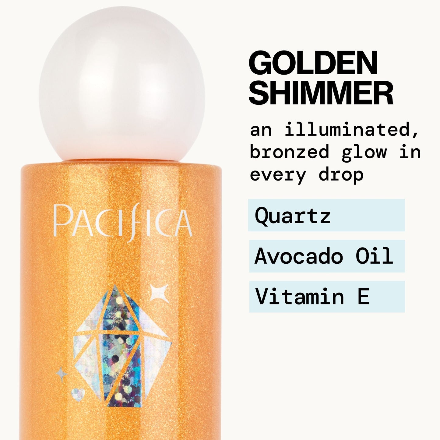 High Vibration Crystal Bronze Body Oil