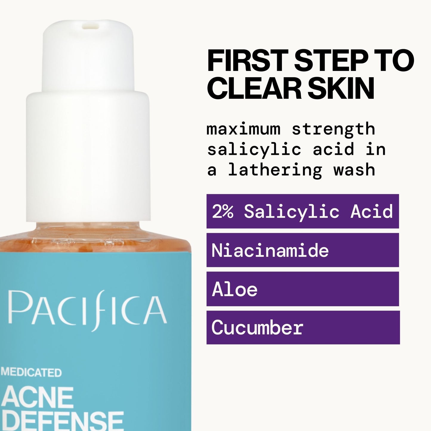 Acne Defense Face Wash
