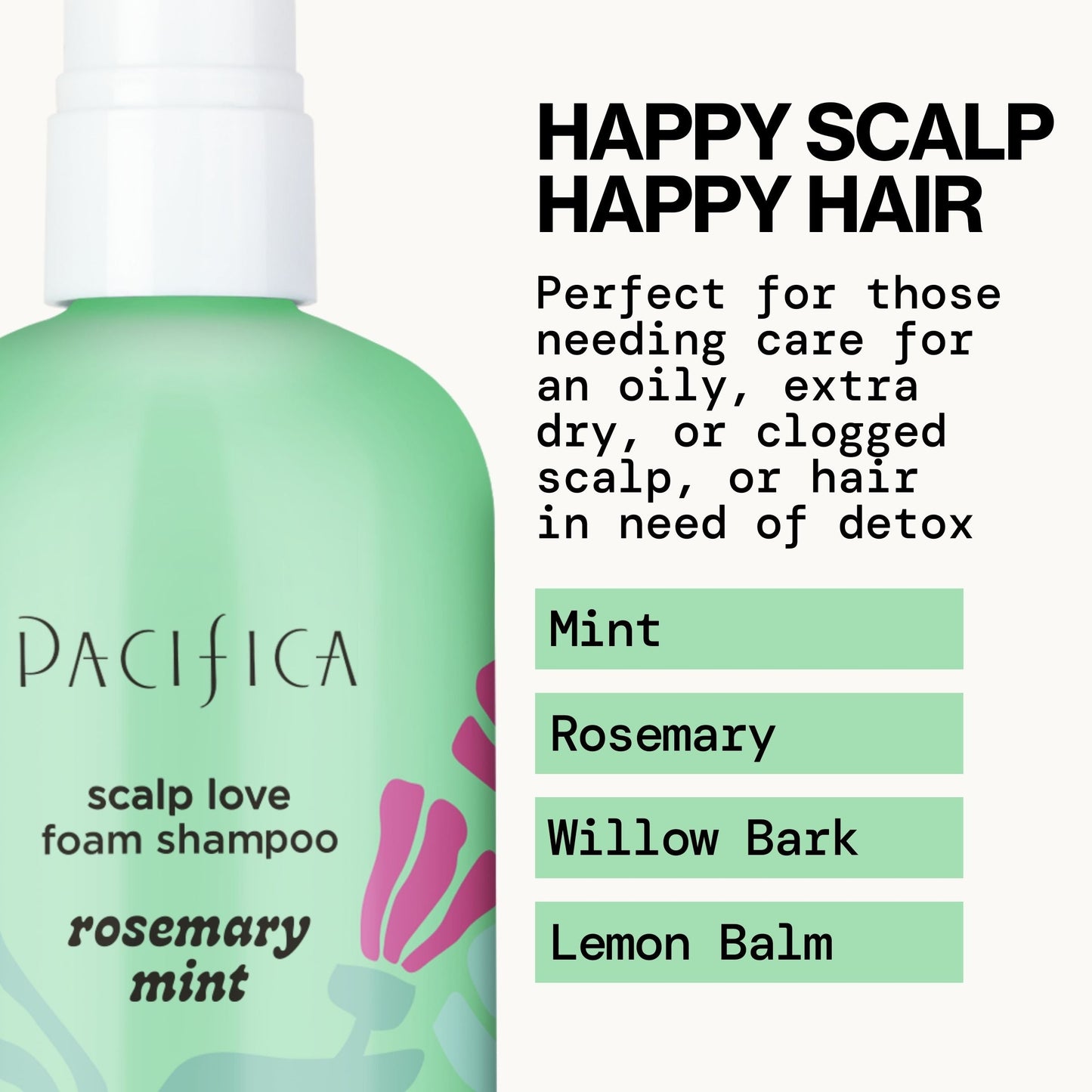 Rosemary Mint Scalp Love Foam Shampoo
