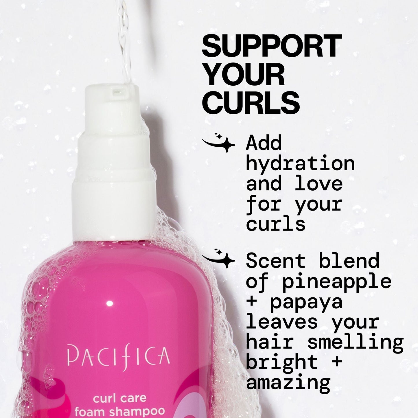 Pineapple Papaya Curl Care Foam Shampoo