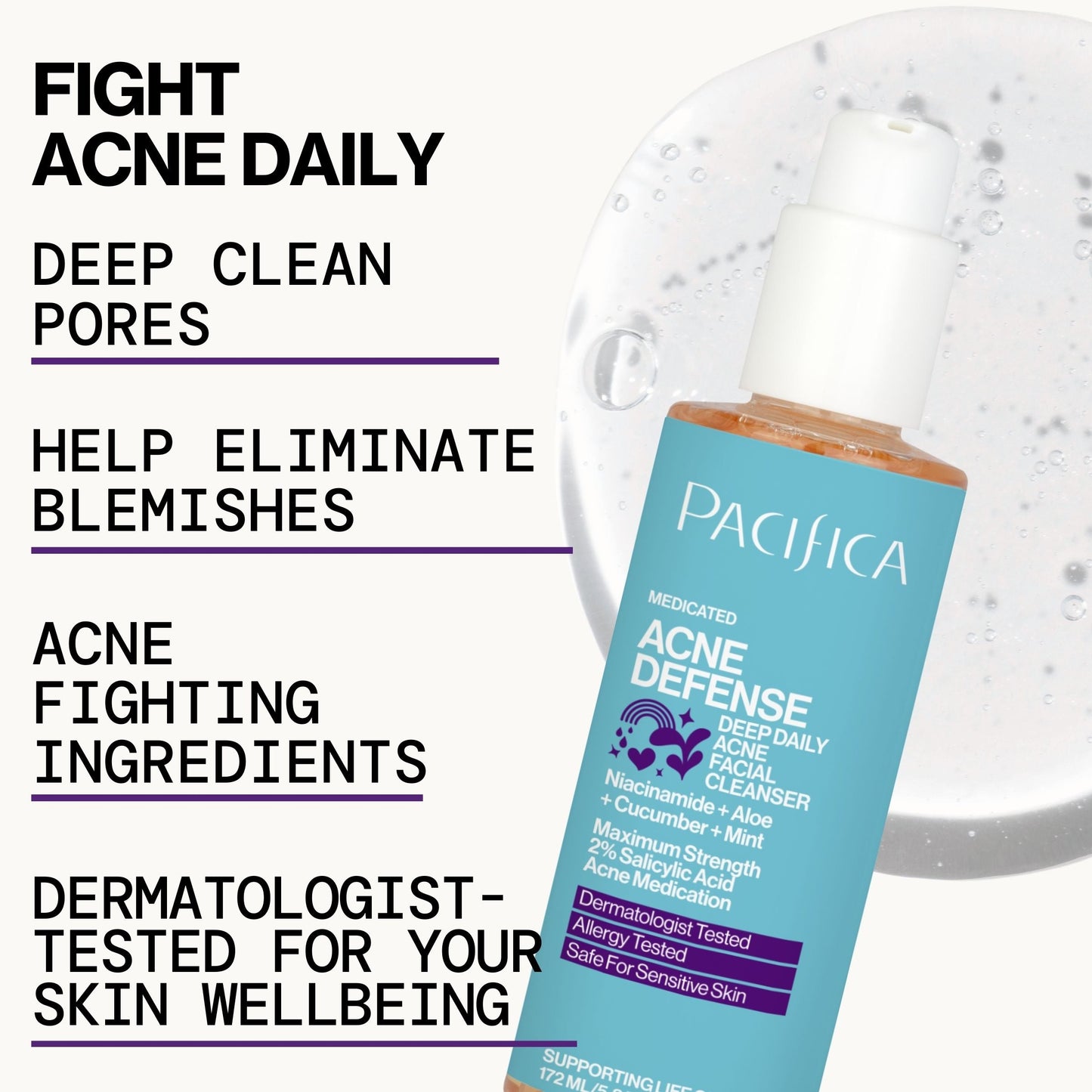 Acne Defense Face Wash