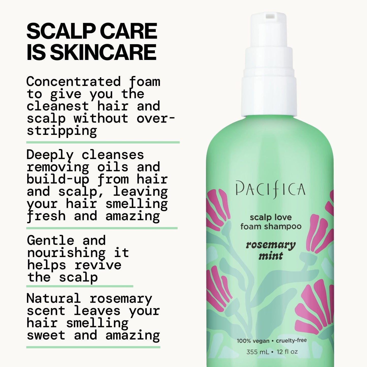 Rosemary Mint Scalp Love Foam Shampoo