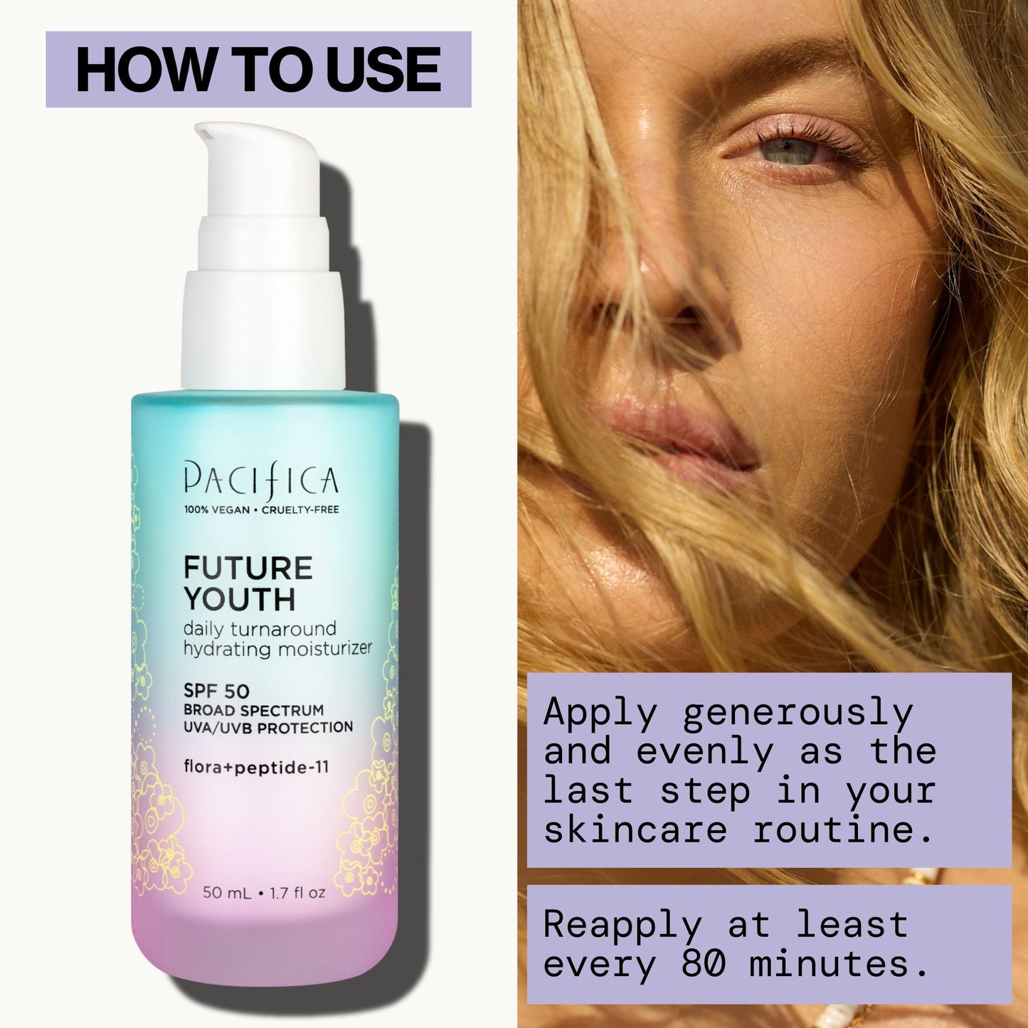 Future Youth Daily Turnaround Hydrating Moisturizer SPF 50