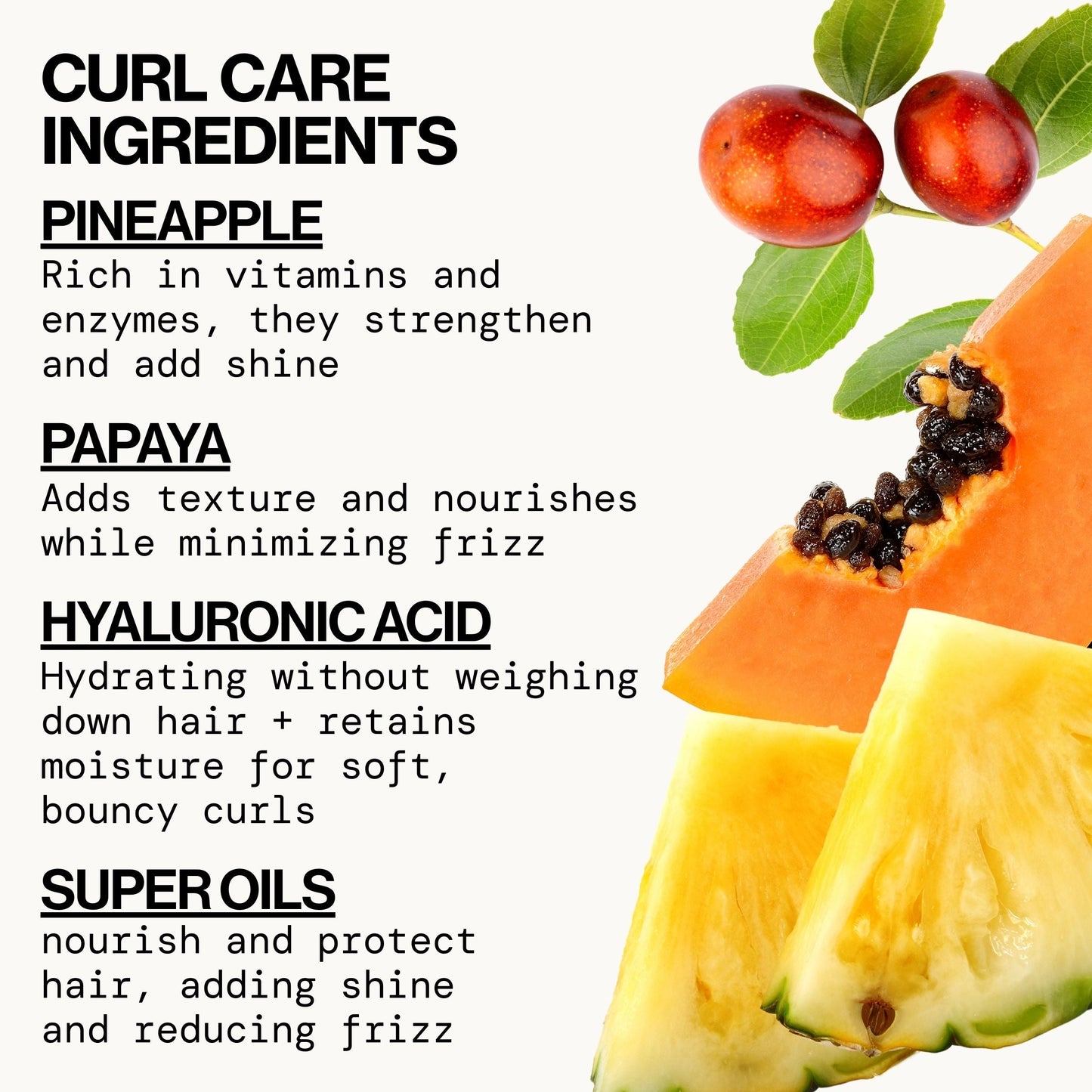Pineapple Papaya Curl Care Conditioner