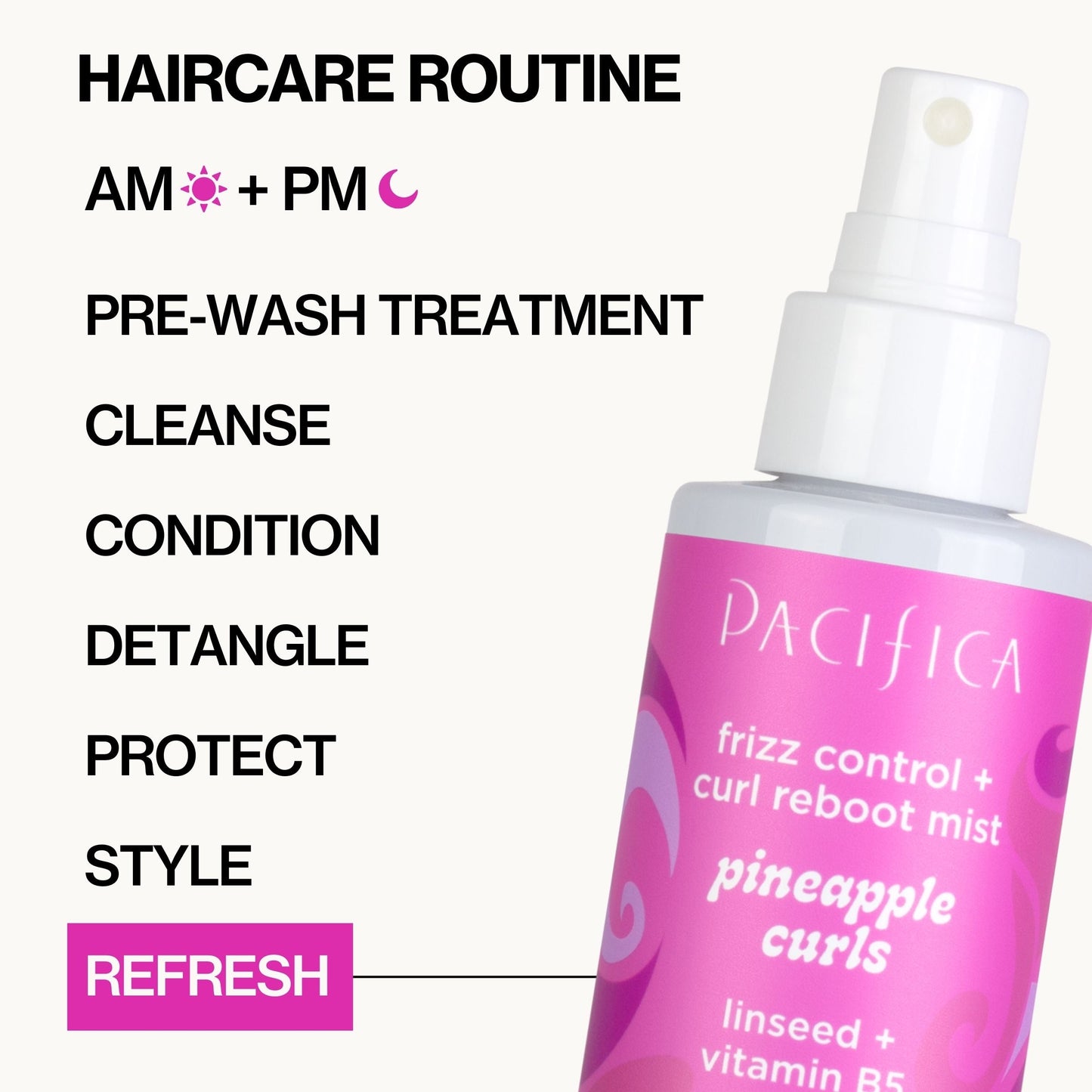 Pineapple Curls Frizz Control & Curl Reboot Mist