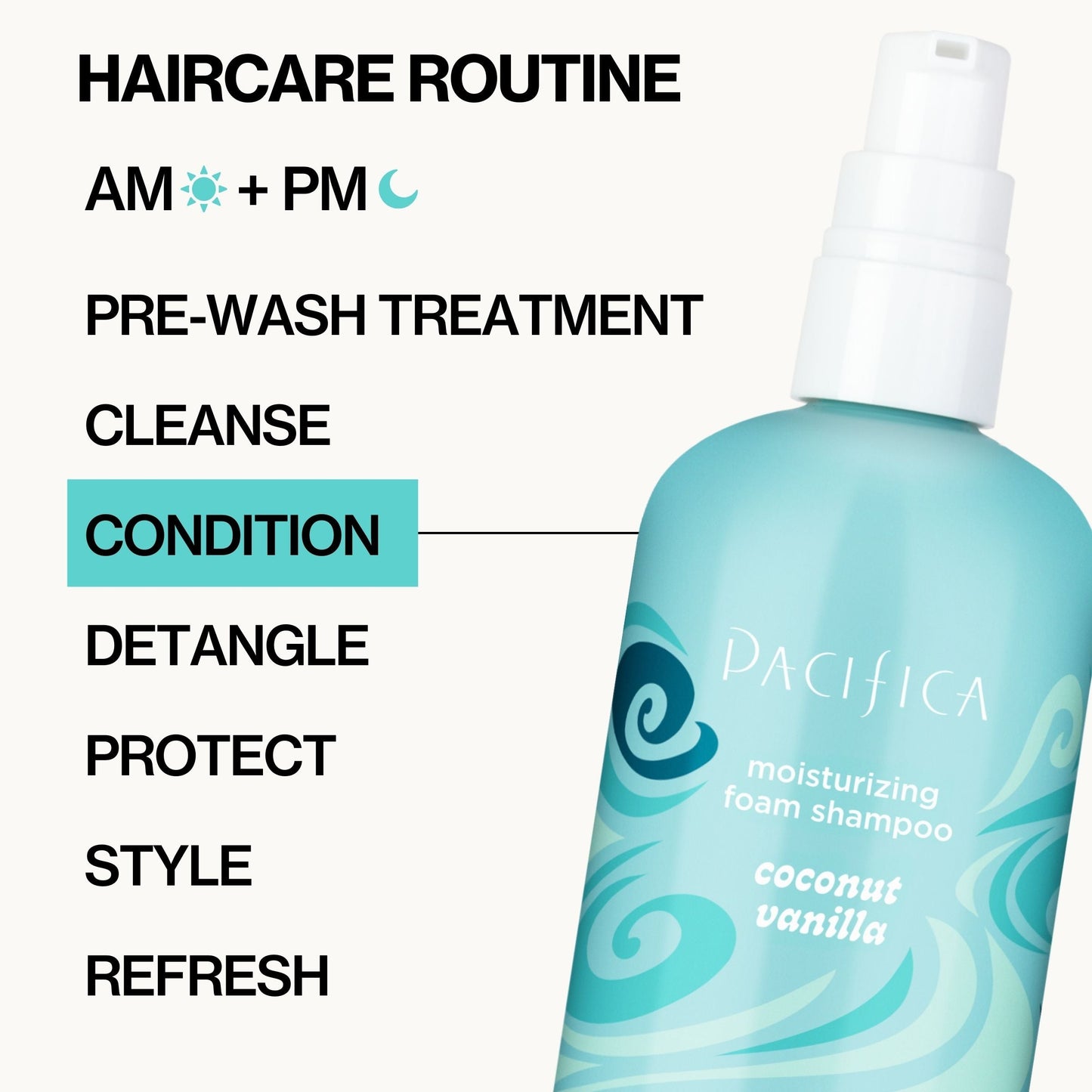 Coconut Vanilla Moisturizing Foam Shampoo