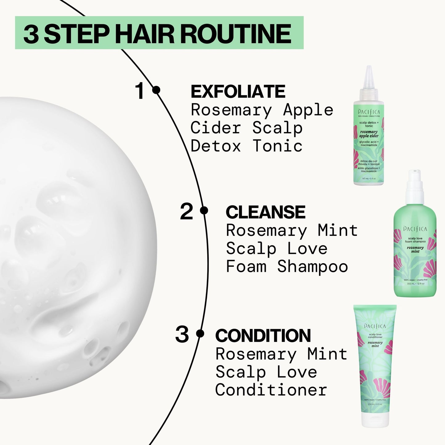 Rosemary Mint Scalp Love Foam Shampoo