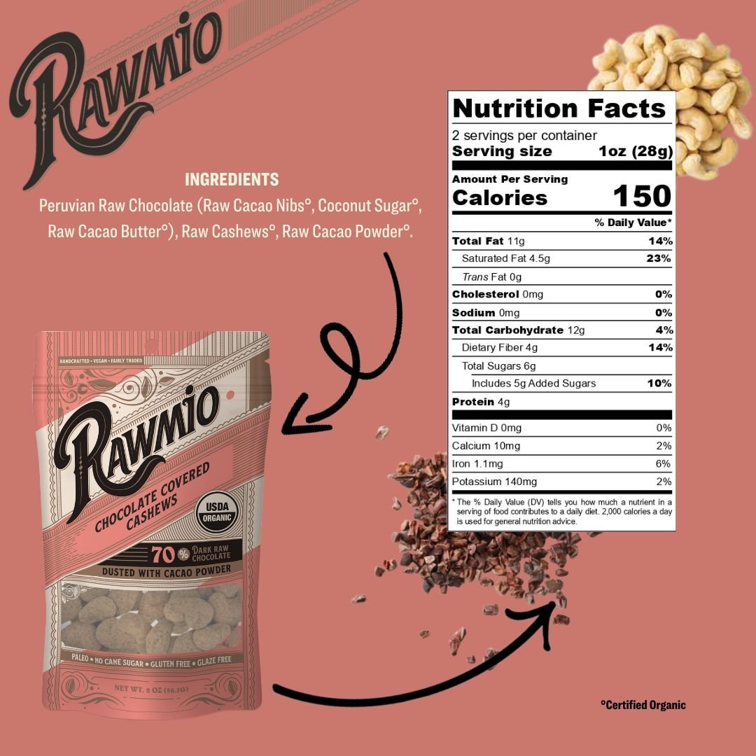Chocolate Covered Cashews - Vegan America