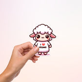 I Heart Vegans Sheep - Vegan America