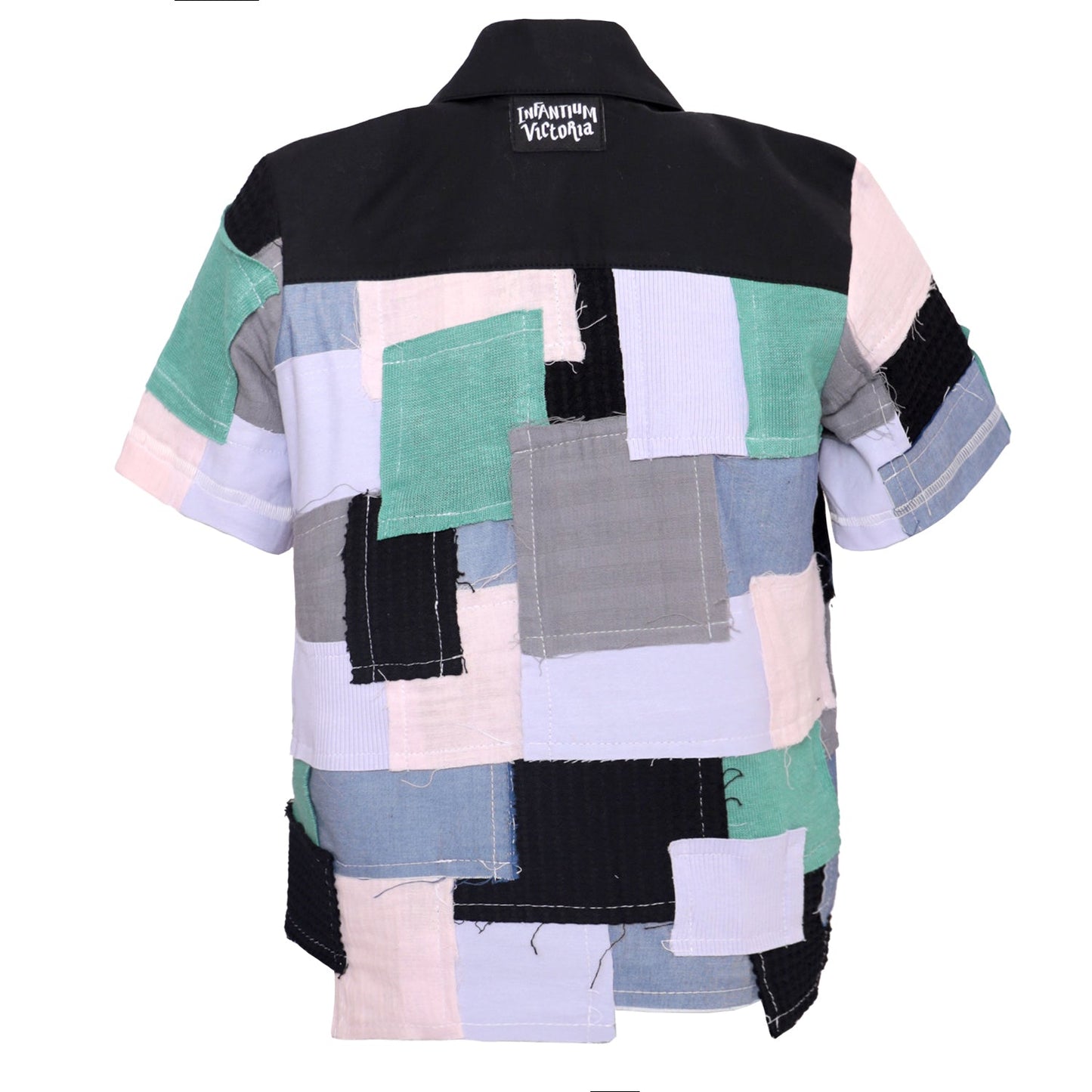 Zero Waste Patchwork Shirt for Kids