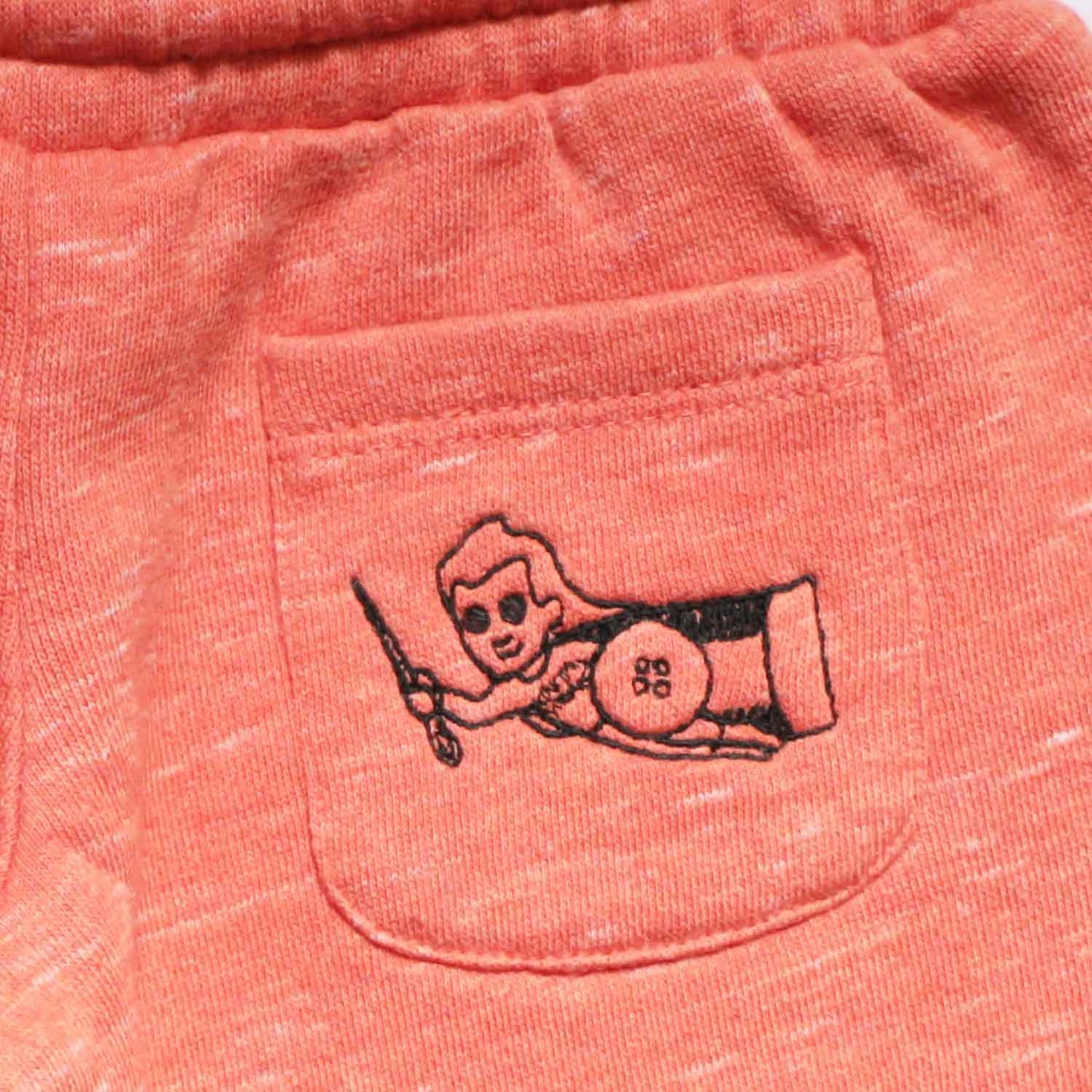 Orange Baby Pants