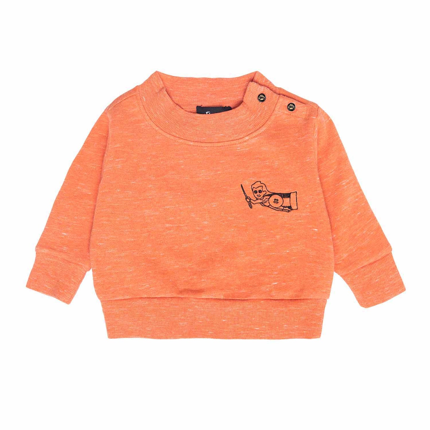 Orange Baby Sweatshirt