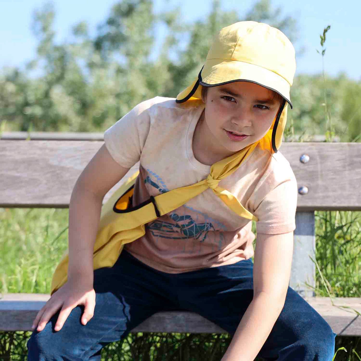 Yellow EtaProof Cotton Hat