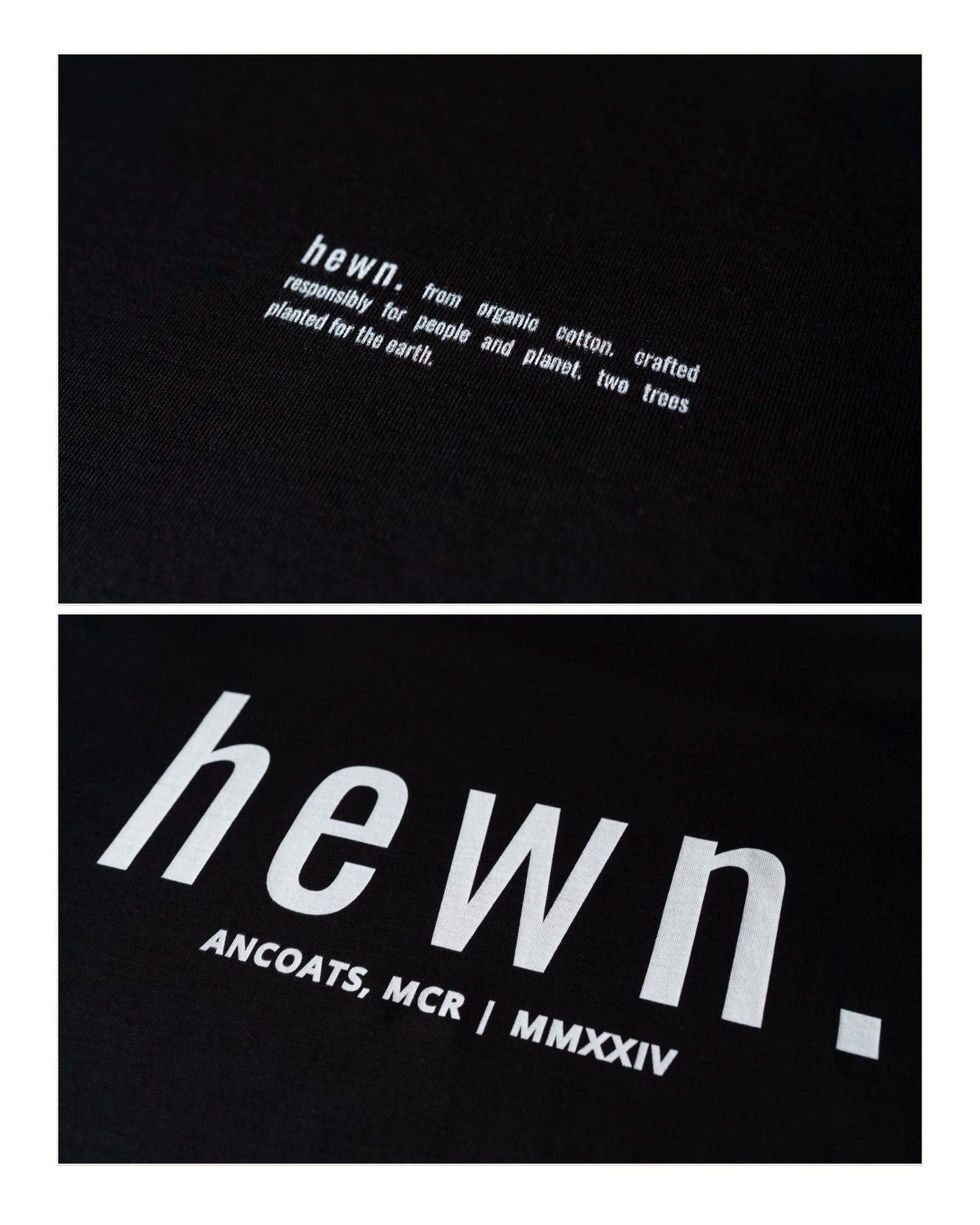Women's Organic Cotton Signature Oversized T-Shirt | Jet Black