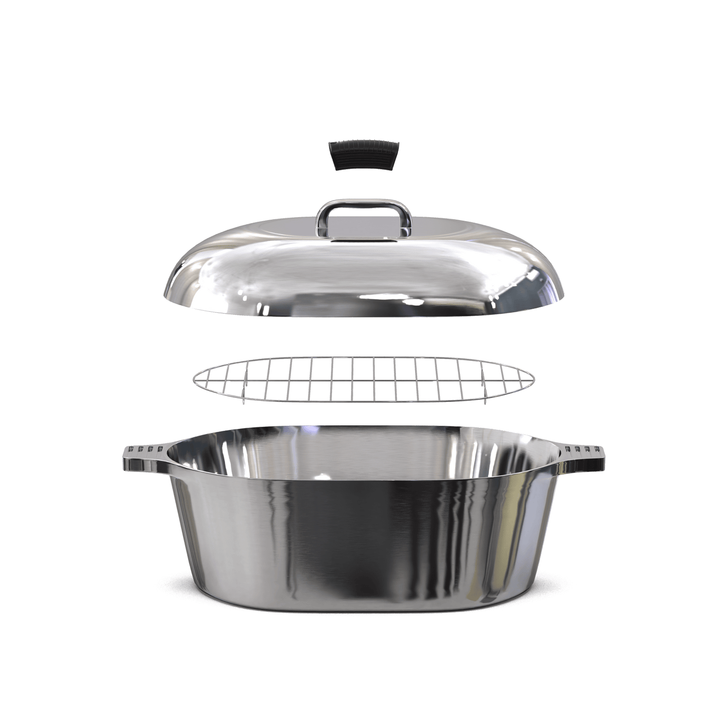 Oval Dutch Oven with Lid - 12.6 Quart (18 Inch) - Vegan America