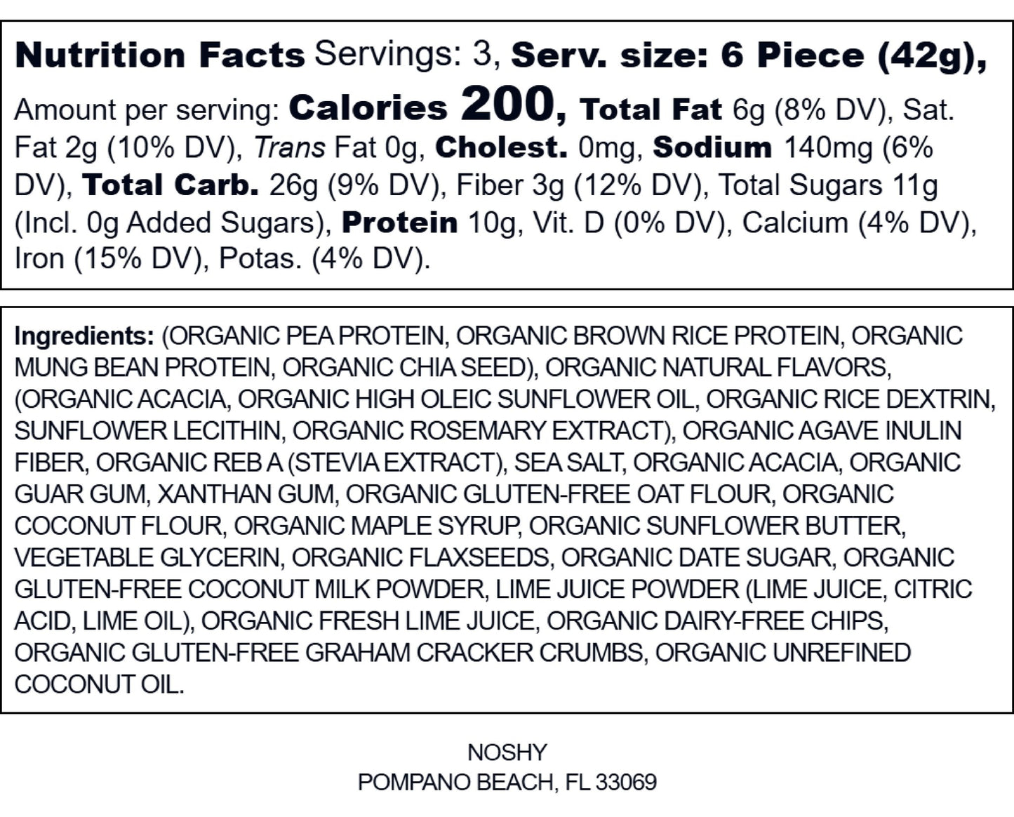 Key West Key Lime Protein Poppers (3 - Pack) - Vegan America