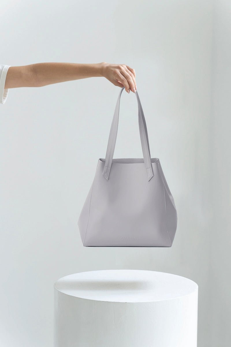 Totissimo shoulder bag - Pearl - Vegan America