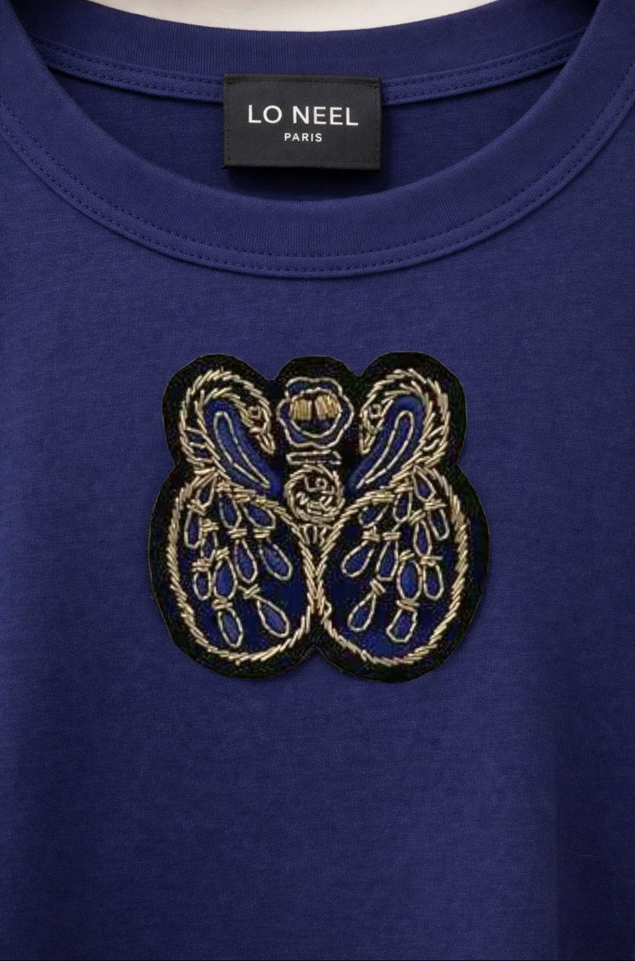 T-shirt Ocean Bleu - Vegan America