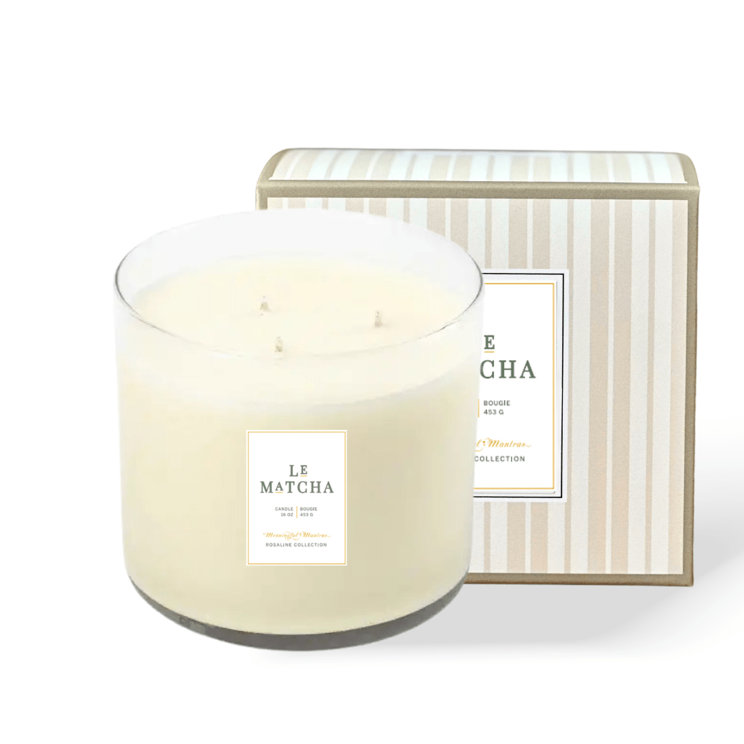 Le Matcha Natural 3 - Wick Candle - Vegan America