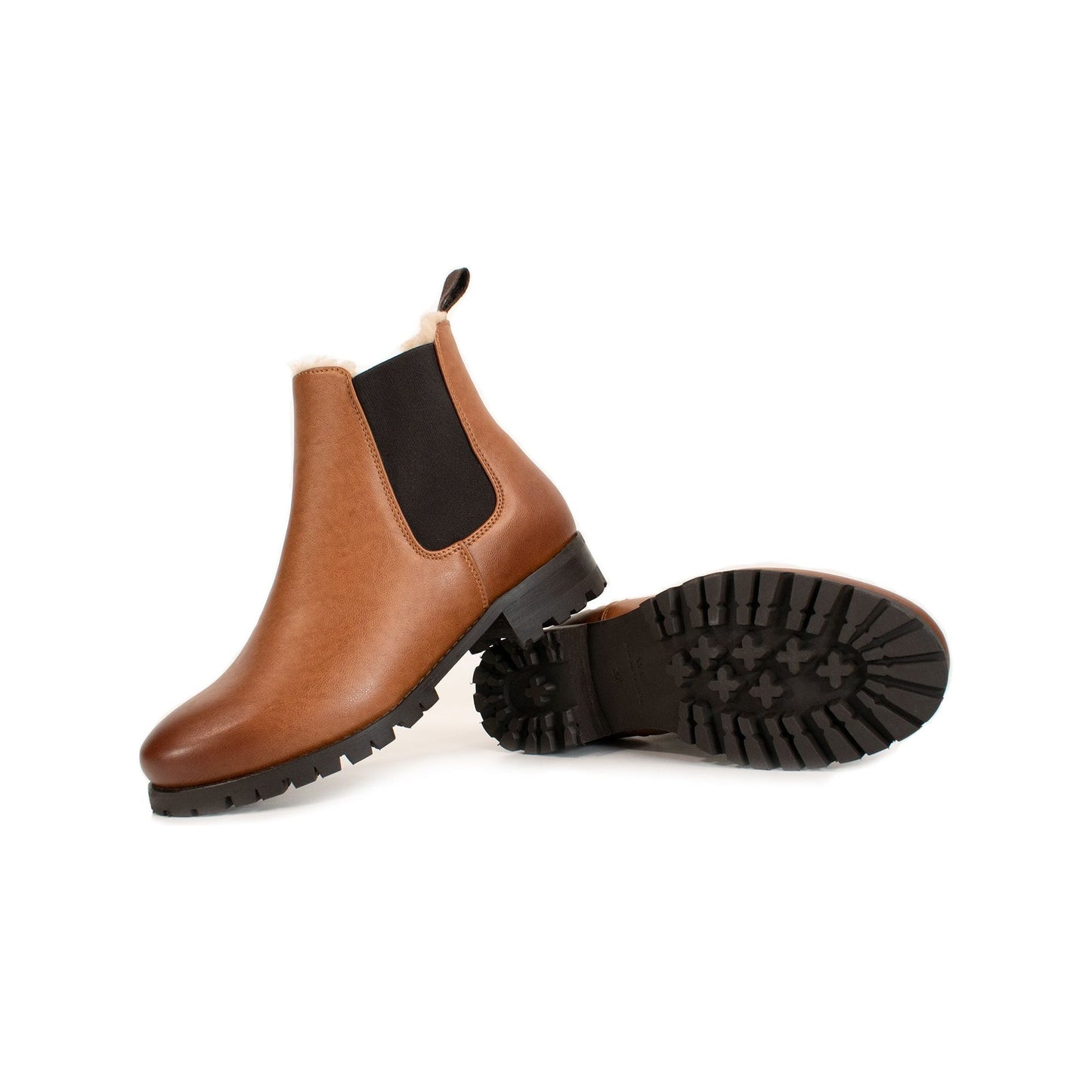 Luxe Insulated Deep Tread Chelsea Boots