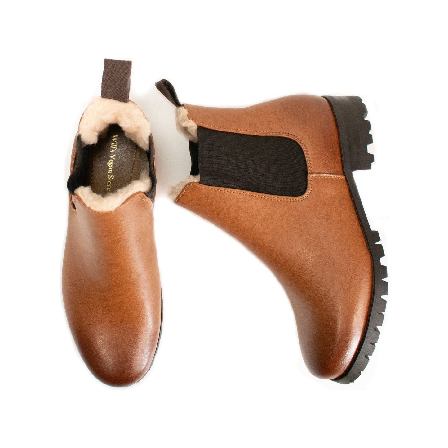 Luxe Insulated Deep Tread Chelsea Boots