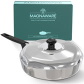 10 Inch Sauté Pan with Lid - Vegan America