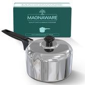 2 Quart Sauce Pan with Lid - Vegan America