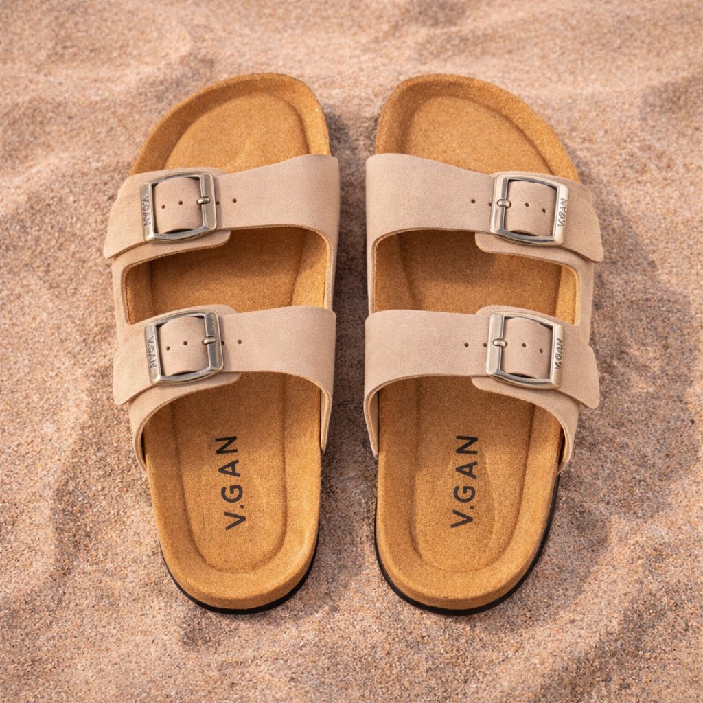Mango Comfort Footbed Sandals - Vegan America