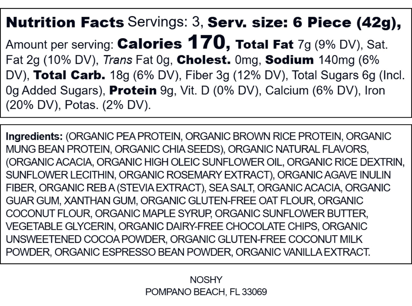 Mocha Madness Protein Poppers (3 - Pack) - Vegan America