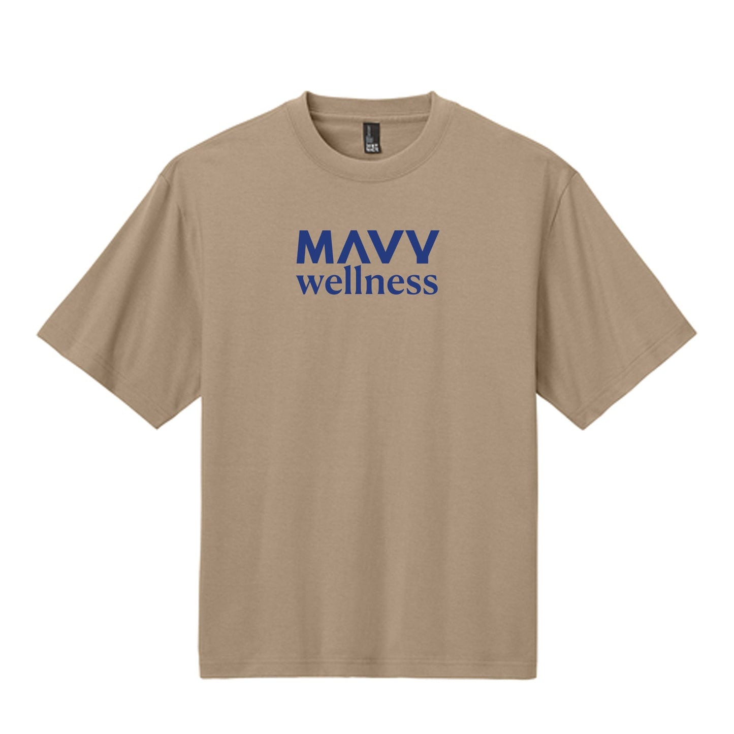 Mavy Wellness Short Sleeve T-shirt Sand - Vegan America