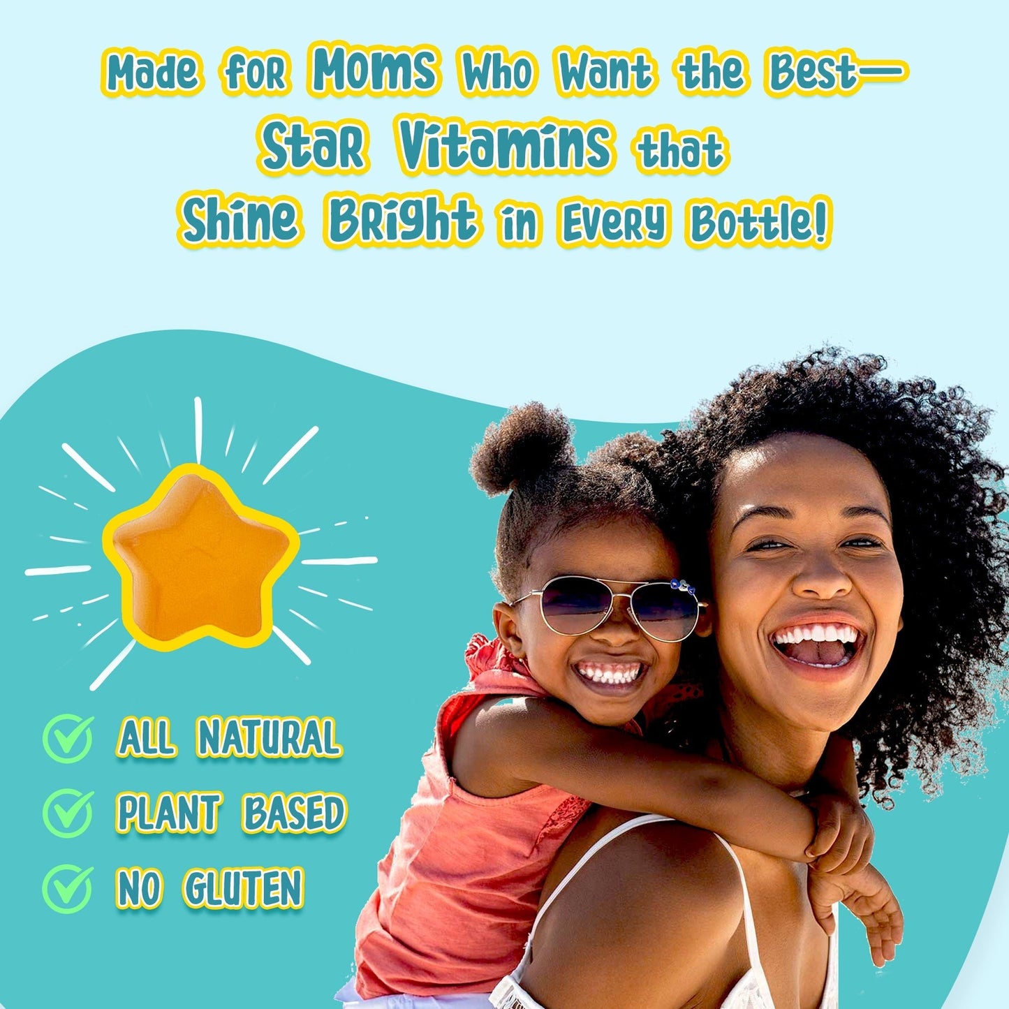 Gracie's Corner Stars Vitamin - Vegan America