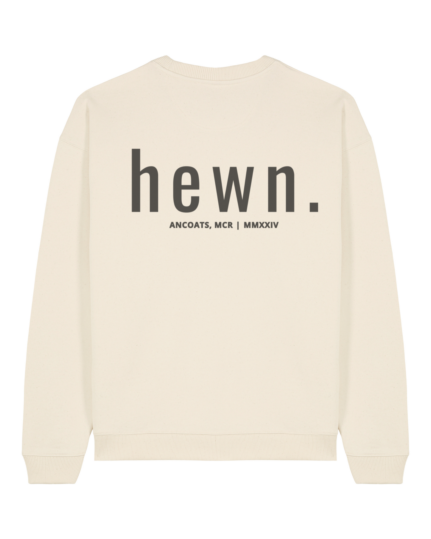 Women's Organic Cotton Signature Oversized Sweatshirt | Natural Cotton