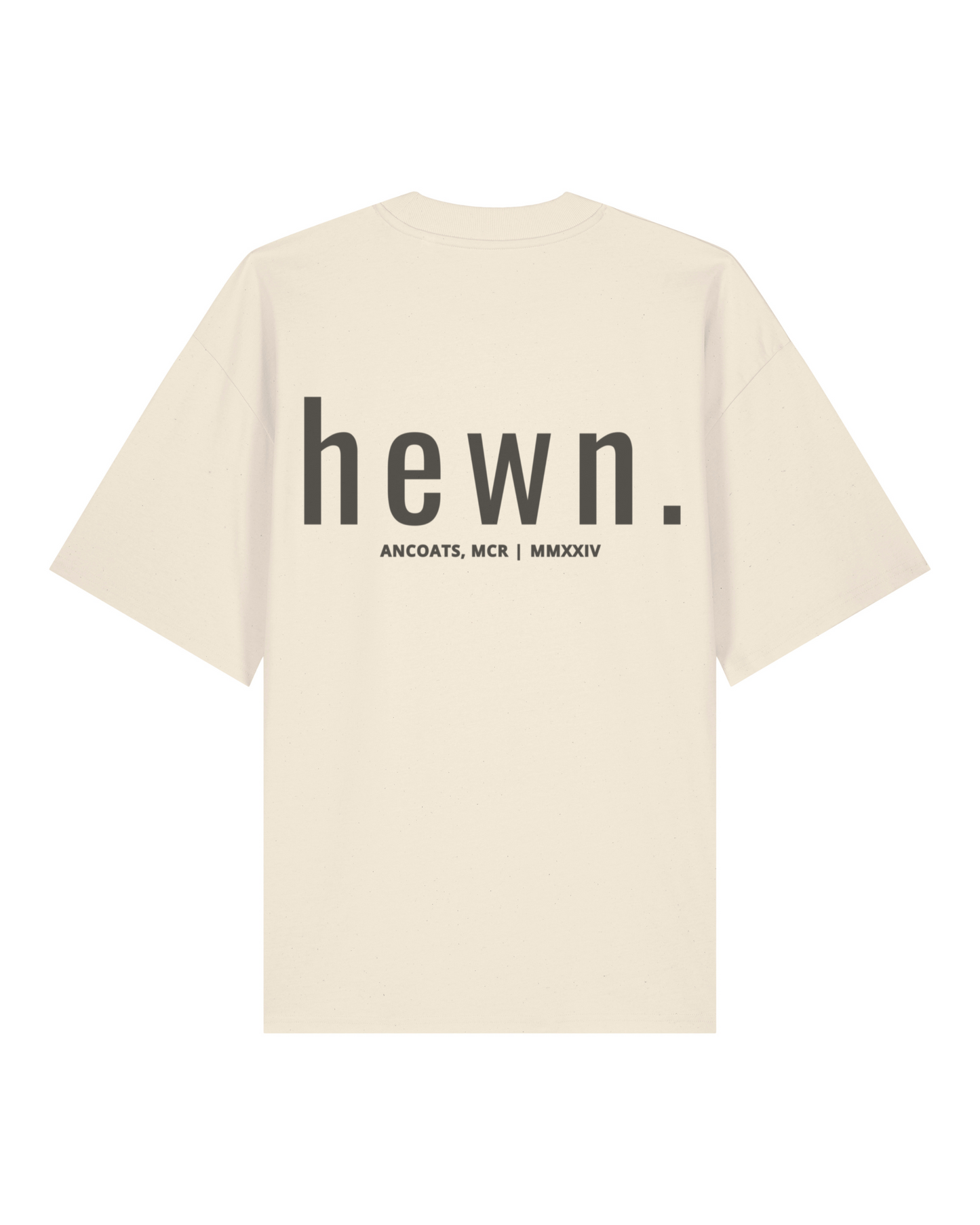 Women's Organic Cotton Signature Oversized T-Shirt | Natural Cotton