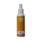 Neroli Jasmine Spray Lotion shown in a white bottle with an orange label