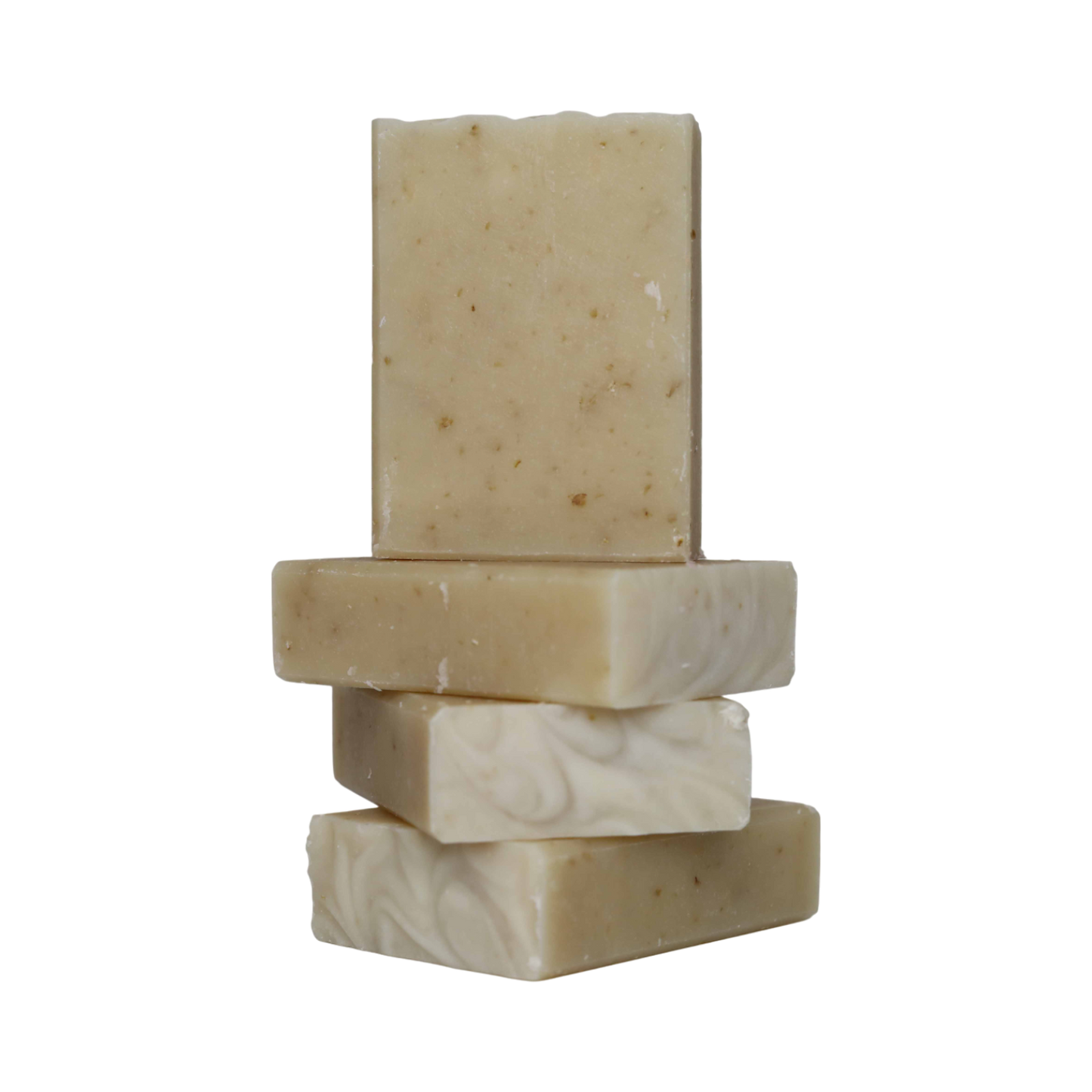 Oatmeal Milk and Honey Bar Soap Stack
