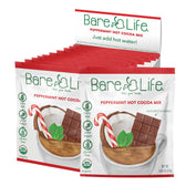 Instant Dairy Free Peppermint Hot Cocoa Mix | Single Serving 10 Pack |Gluten Free, Vegan and Organic - Vegan America