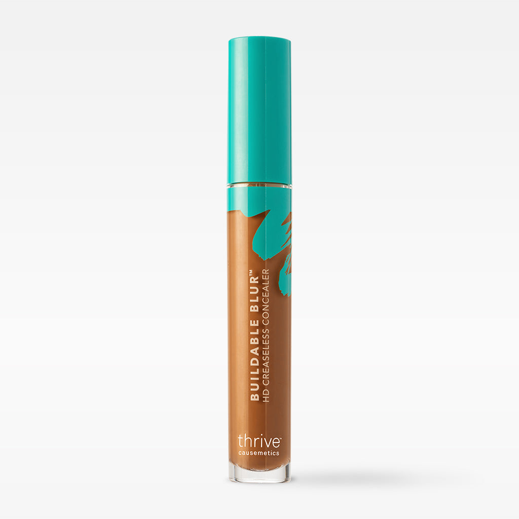 lightweight, buildable + blurring vegan concealer