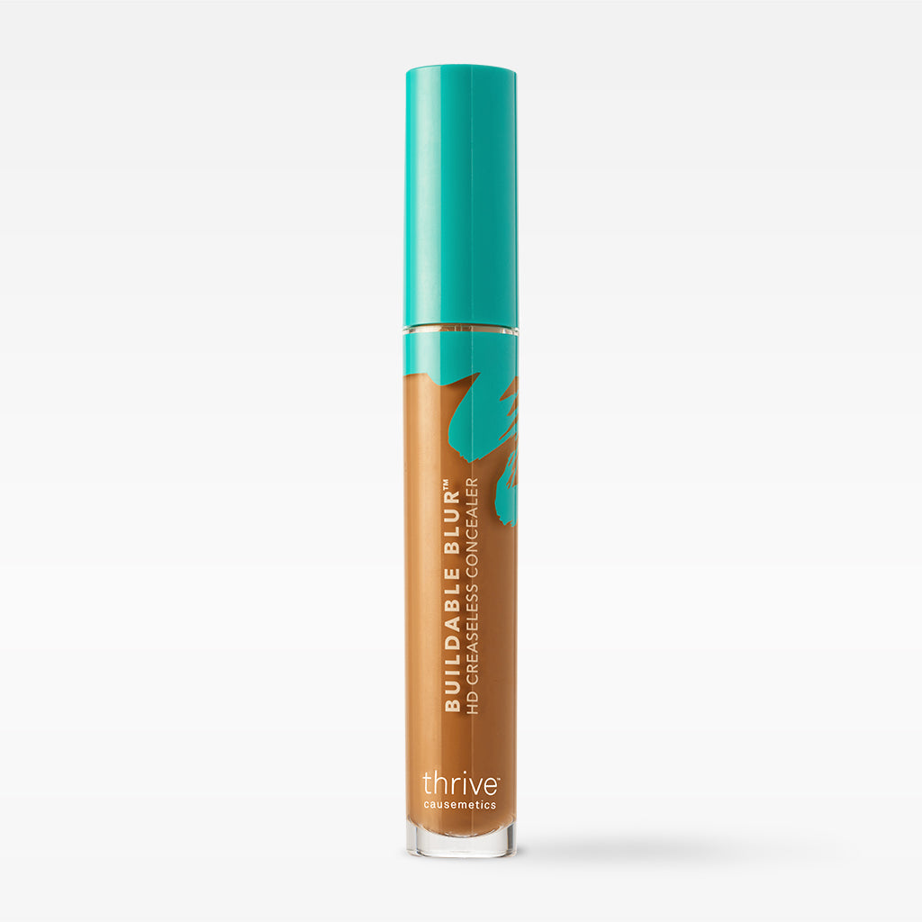lightweight, buildable + blurring vegan concealer