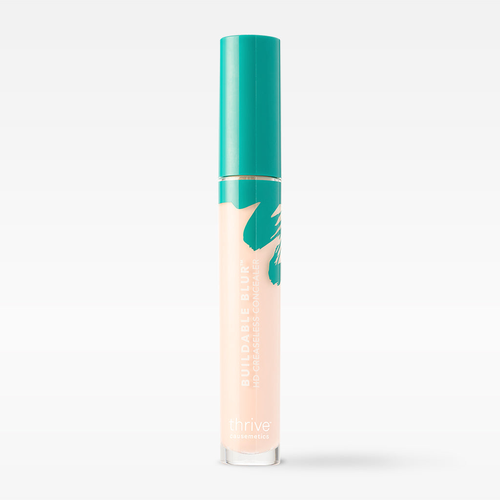 lightweight, buildable + blurring vegan concealer
