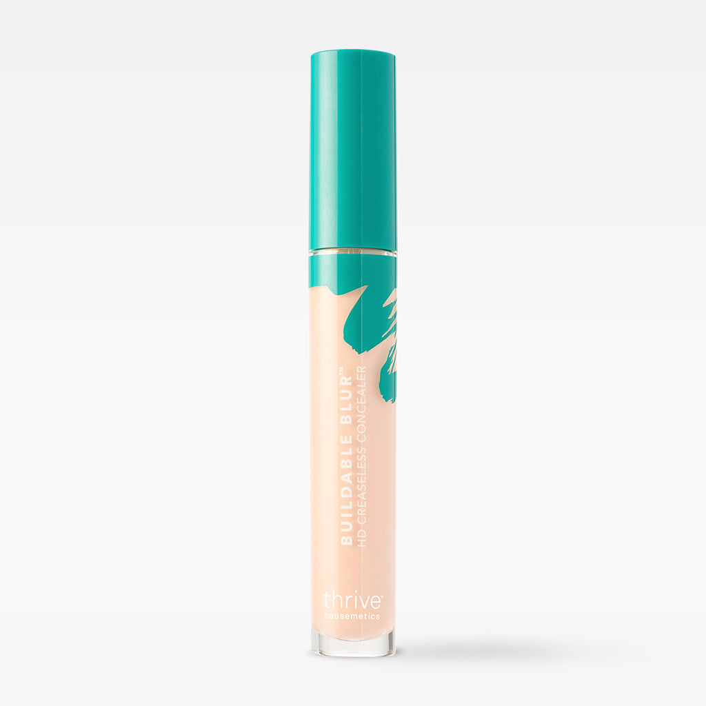 lightweight, buildable + blurring vegan concealer